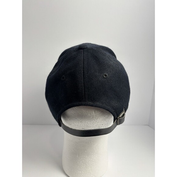 VTG Walt Disney World Metal Patch Hat Blue Brown Suede Brim - Picture 3 of 6